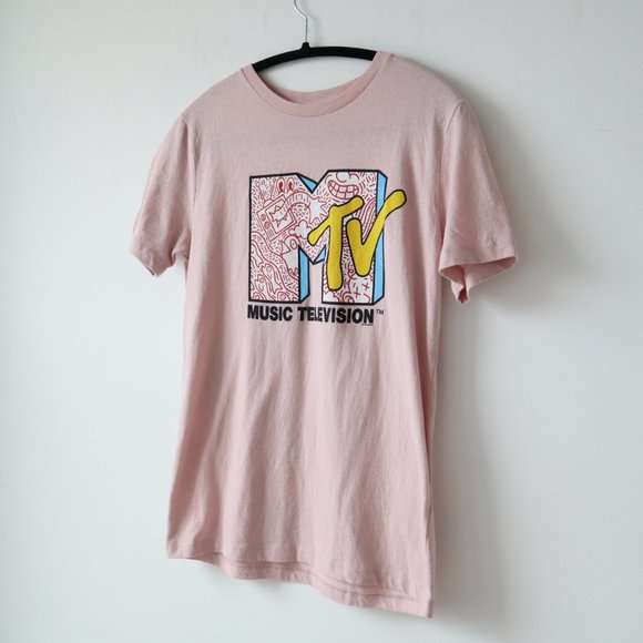 Old Navy MTV Music Television T Shirt, Size L (age 10-12) - Picture 2 of 8